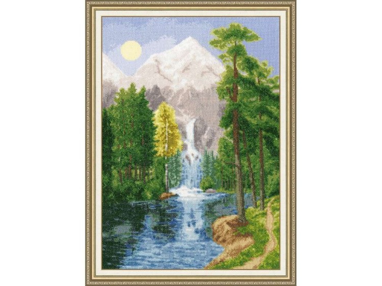 Набор для вышивания «Водопад в горах» — картинка 2