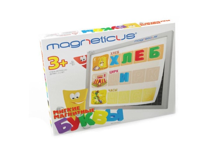 Мягкая магнитная азбука «Буквы и звуки» — картинка 3