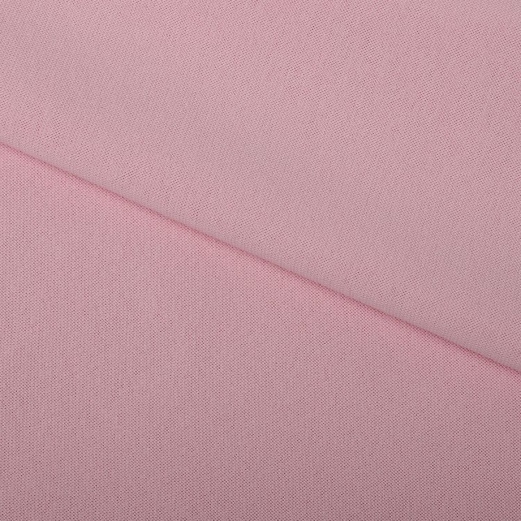 Ткань трикотаж Рибана с лайкрой, 3 м, ширина 80-90 см, 215 г/м2, опененд, цвет: розовое безе, TBY — картинка 3