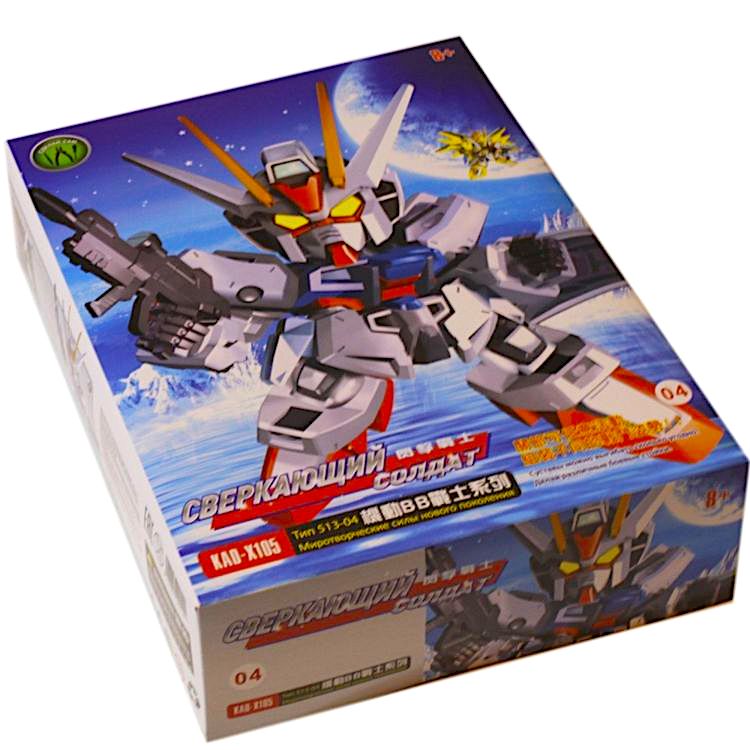 Модель для сборки робот «Сверкающий Солдат Миротворческой Армии» — картинка 2