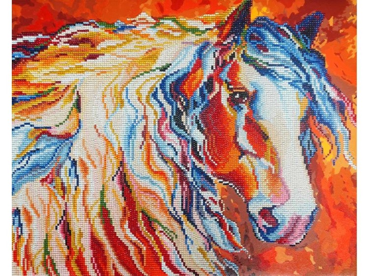 Алмазная картина-раскраска «Нежная» — картинка 2