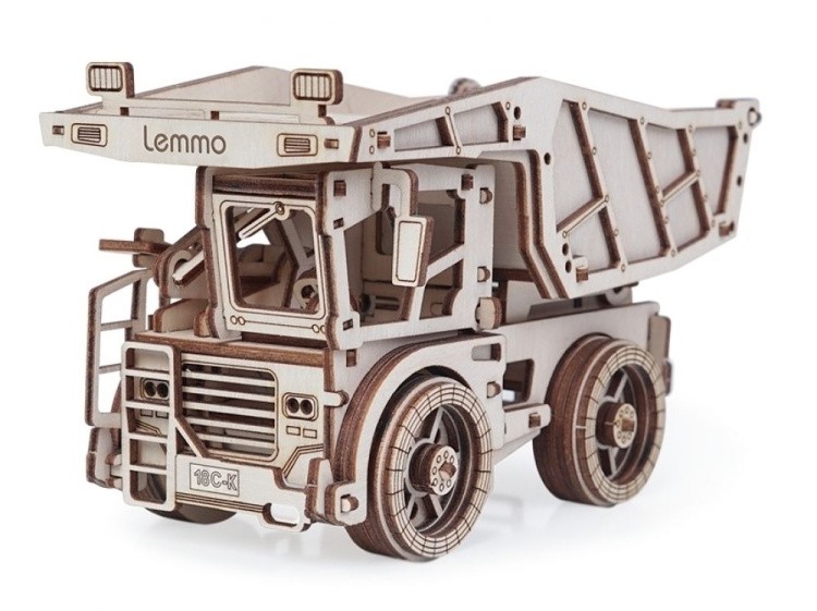 Конструктор из дерева «Самосвал Рекс», Lemmo — картинка 2