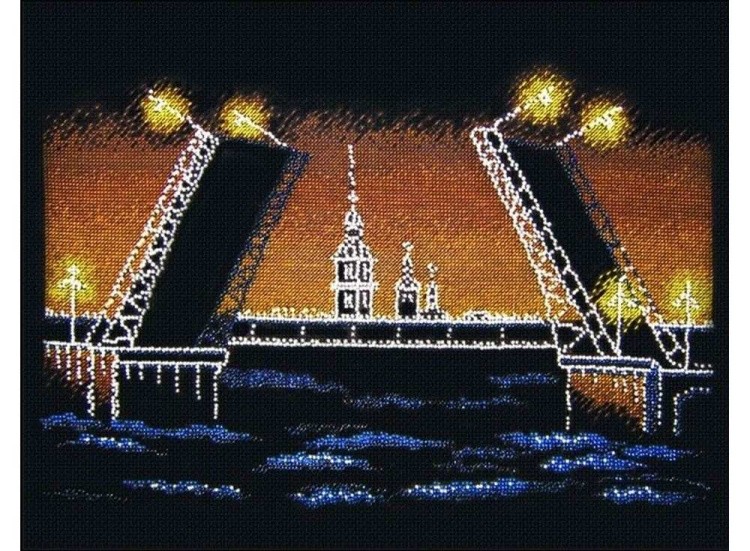 Набор для вышивания «Ночной Петербург»