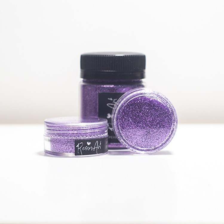 Глиттер ResinArt сиреневый — картинка 2