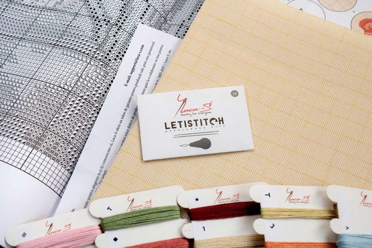 Набор для вышивания «Пионы у окна» — картинка 5