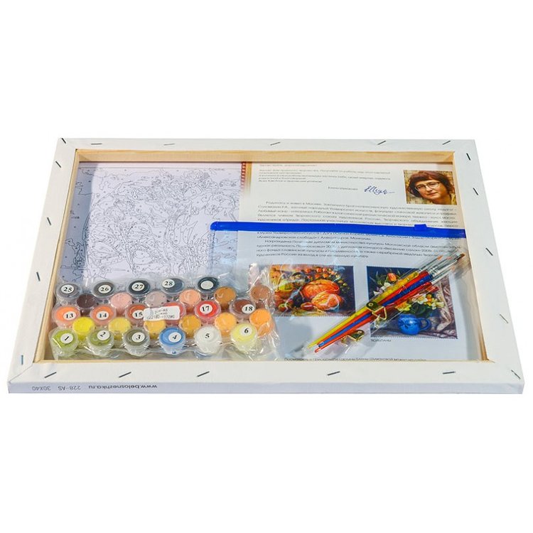 Картина по номерам «Домовые» — картинка 3