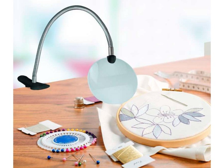 Лупа для рукоделия с клипсой, увеличение Х1.75, Daylight — картинка 2