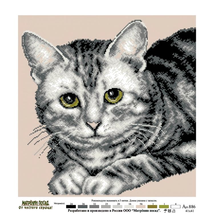 Рисунок на ткани «Дымок» — картинка 2