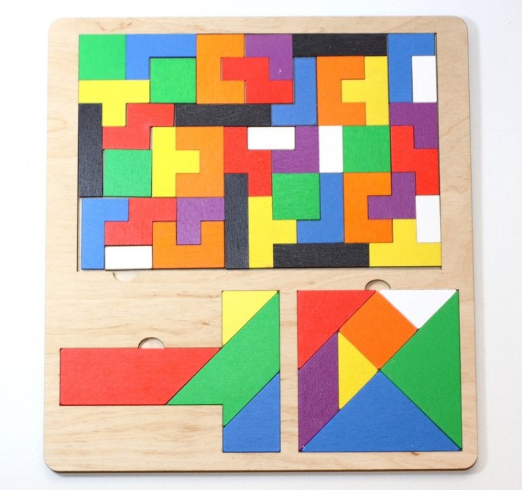 Настольная деревянная игра «Tetriswood»