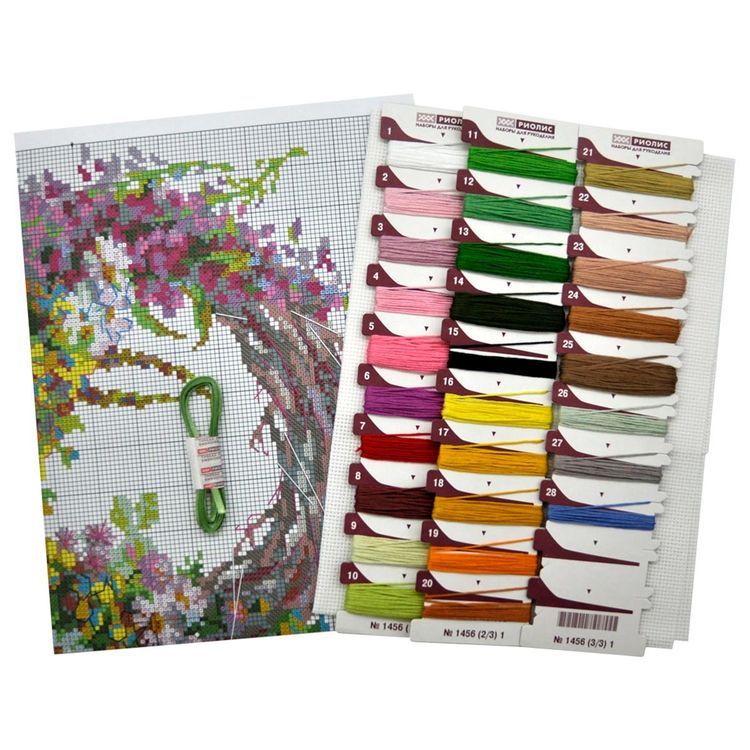 Набор для вышивания «Венок с иван-чаем» — картинка 6