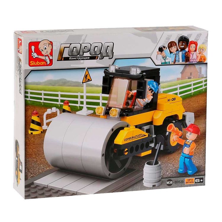 Конструктор «Строительная техника.Каток», 171 деталь — картинка 4