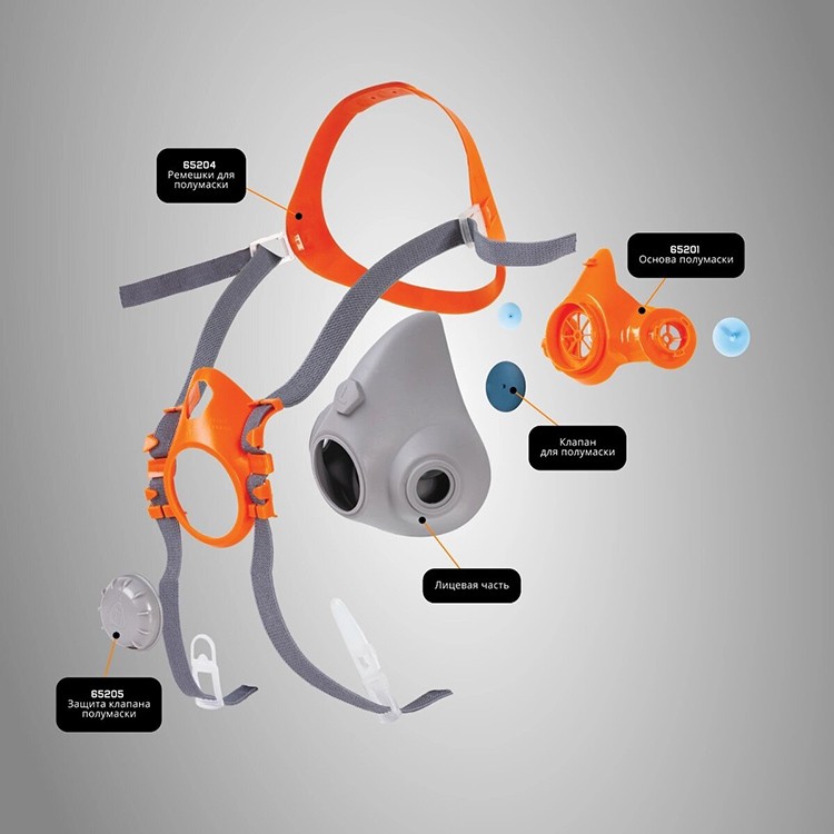 Полумаска Jeta Safety 6500, 1 шт. — картинка 2