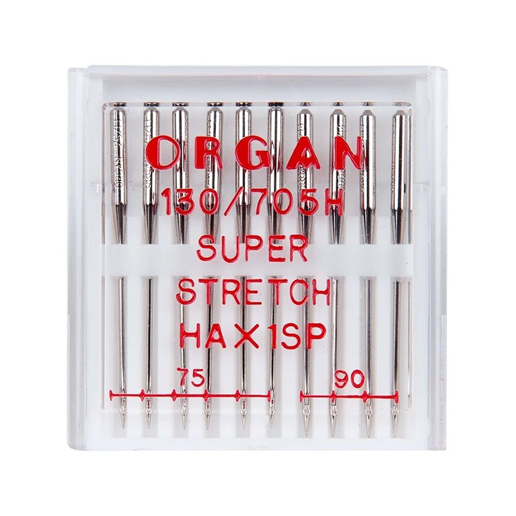 Иглы для бытовых швейных машин, №75, №90, для стрейча, ORGAN — картинка 4