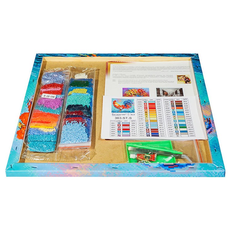 Алмазная вышивка «Благородный петух» — картинка 4