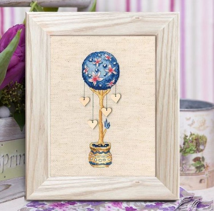 Набор для вышивания «Топиарий-дерево счастья» — картинка 2