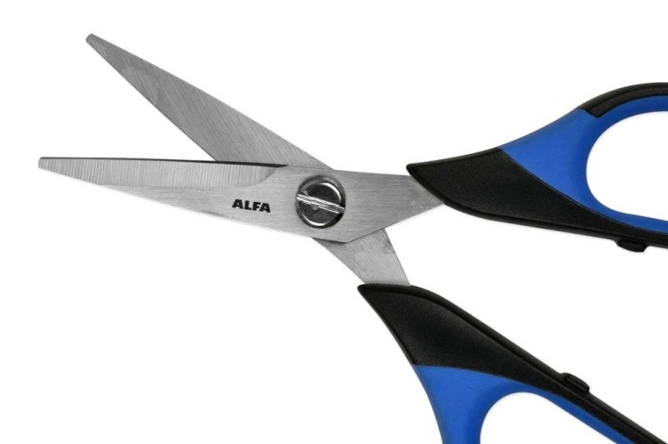 Ножницы универсальные, 14 см, ALFA — картинка 2