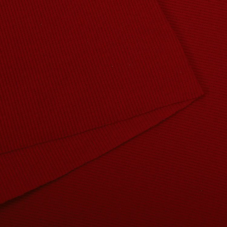 Ткань трикотаж Кашкорсе с лайкрой, 3 м x 120 см, 220 г/м², цвет: красный, TBY — картинка 5