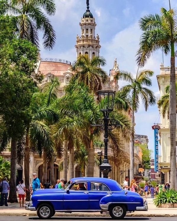Картина по номерам «Яркие краски Кубы»