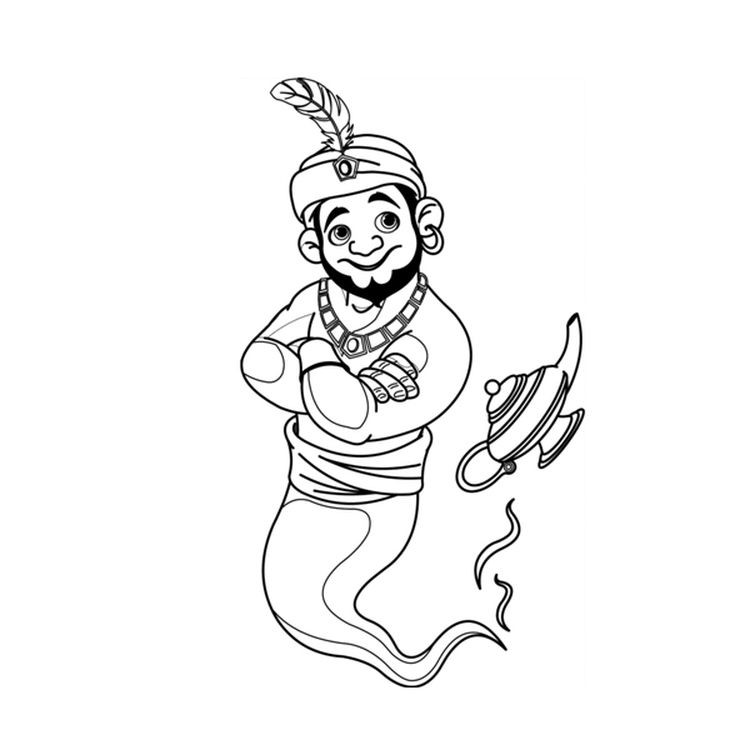 Магическая раскраска «Волшебники» — картинка 3