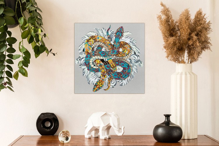 Алмазная вышивка «Постер. Сплетение» — картинка 4