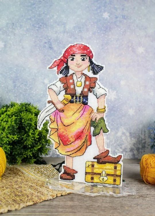 Набор для вышивания «Маленькая разбойница» — картинка 4