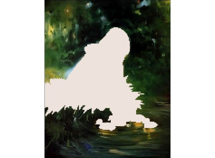 Алмазная вышивка «У пруда» — картинка 2