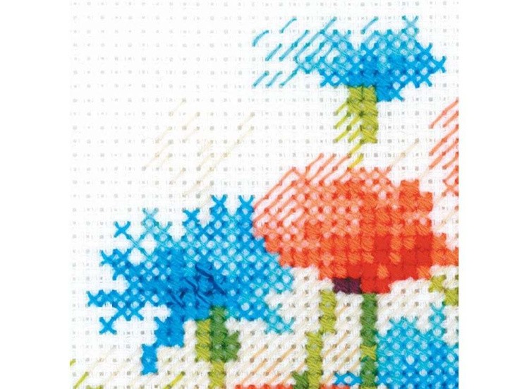 Набор для вышивания «Букетик с васильками» — картинка 5