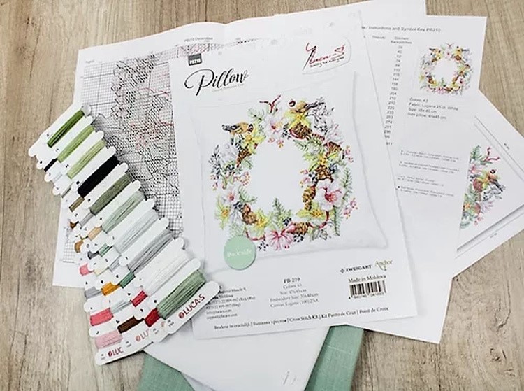 Набор для вышивания «Подушка» — картинка 2