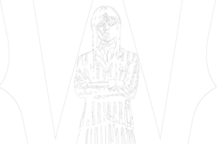 Картина по номерам «Wednesday Уэнсдей Аддамс: Арт» — картинка 2