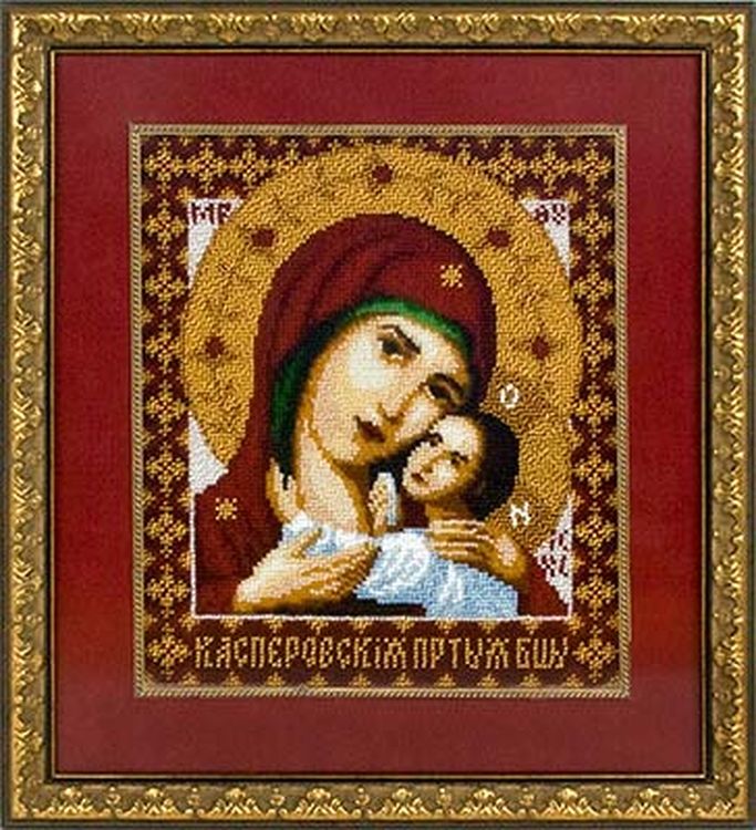 Набор для вышивания «Икона Пресвятой Богородицы Касперовская» — картинка 2