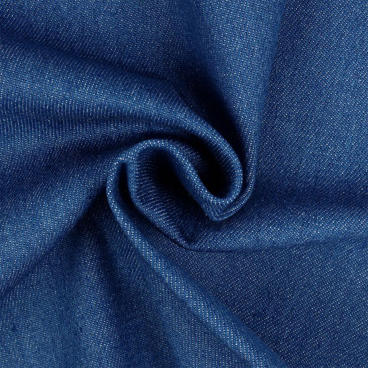Ткань Джинс, 5 м x 150 см, 315 г/м², цвет: синий, TBY