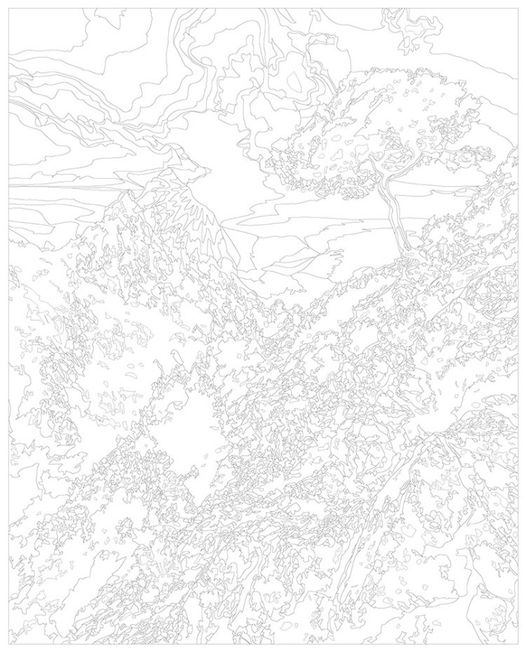 Картина по номерам Испания закат в горах на Майорке — картинка 3