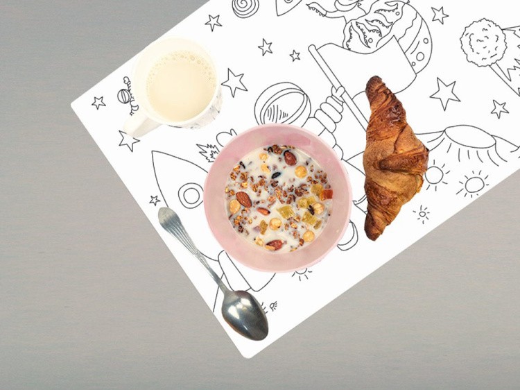 Коврик-раскраска «Космос» — картинка 2