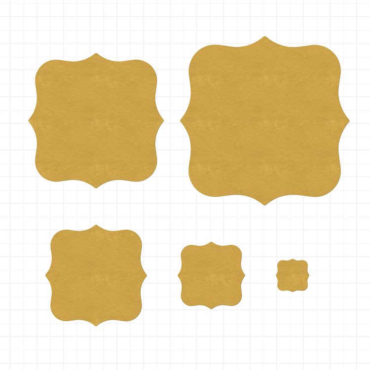 Набор ножей для вырубки «Фигурный квадрат», 6,3x6,3 см, 5 шт., Mr.Painter — картинка 2