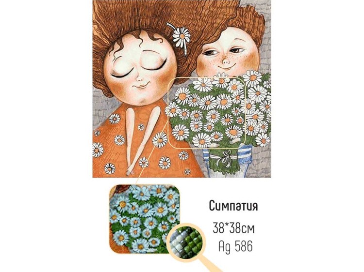 Алмазная вышивка «Симпатия» — картинка 2
