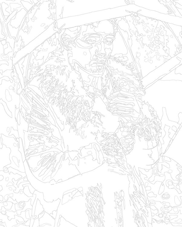 Картина по номерам «Академия Амбрелла: Клаус Харгривз - Роберт Шиэн» — картинка 3