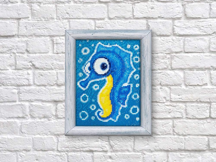 Алмазная вышивка «Морской конек» — картинка 3