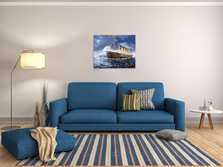 Картина по номерам «Корабль-легенда» — картинка 4