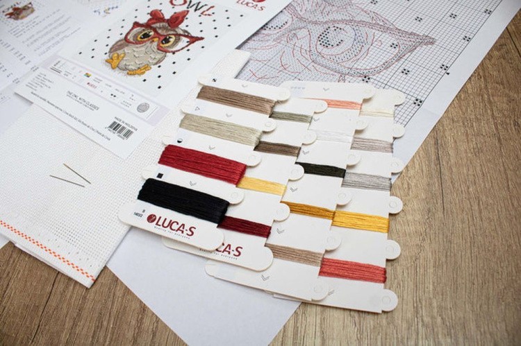 Набор для вышивания «Сова в очках» — картинка 5