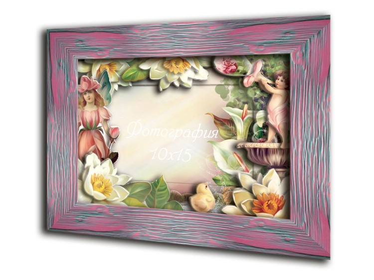 Объемная фоторамка «Цветочная фея» — картинка 3