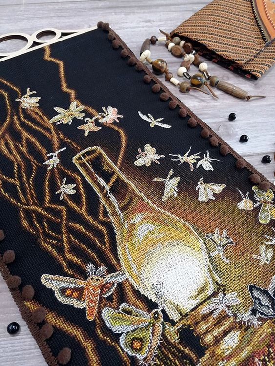 Набор для вышивания «Панно. Свет лампы» — картинка 3