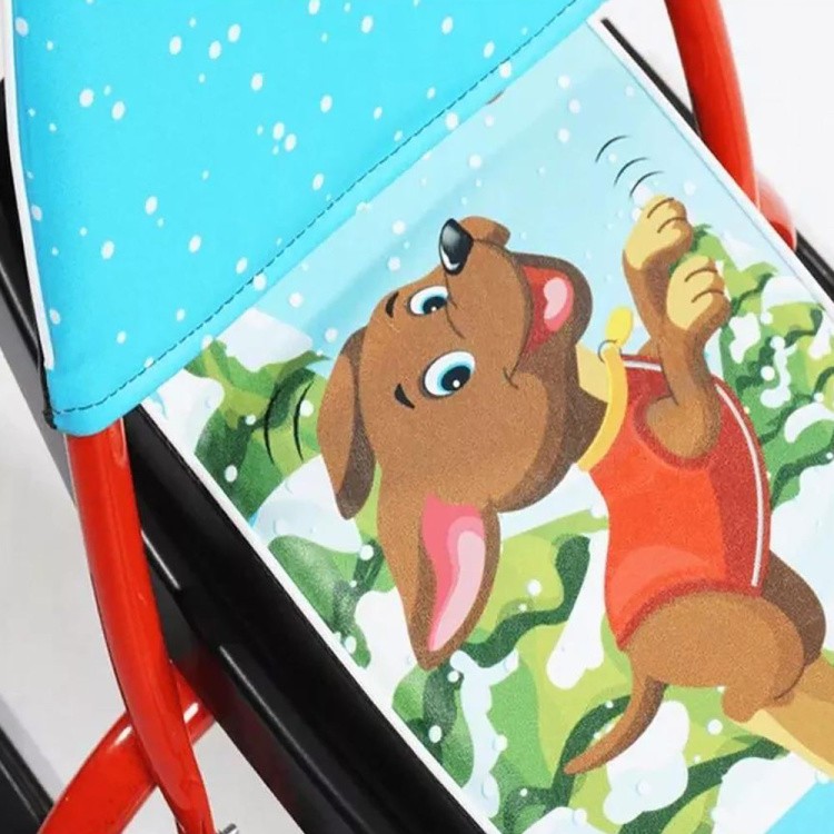 Снегокат детский 124 Comfort Baby Friends Бим со спинкой — картинка 4