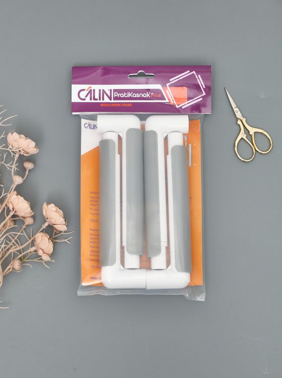 Пяльцы с клипсами 20х20 (Q-snap), CALIN — картинка 4