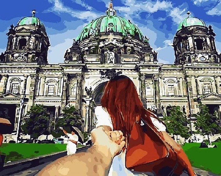 Картина по номерам «Следуй за мной в Германию»