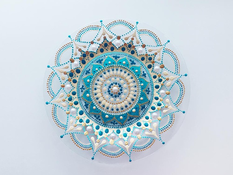 Набор для точечной росписи «Отражение солнца» — картинка 7