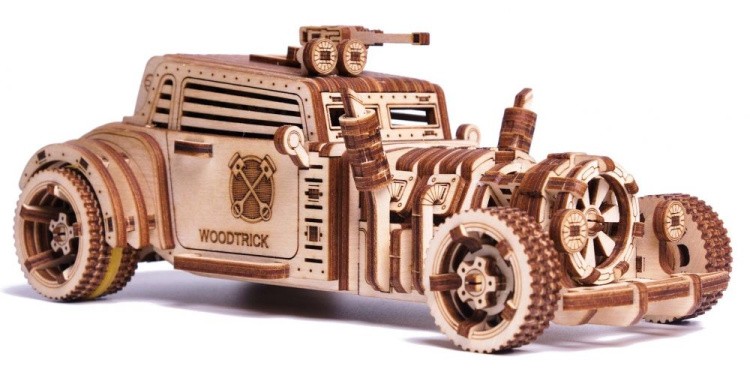Сборная модель Машина Апокалипсис (Родстер), 280 элементов, Wood Trick — картинка 2