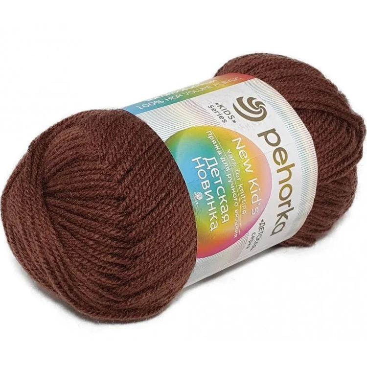 Пряжа Пехорка Детская новинка (173), грильяж, 5 шт. по 50 г — картинка 2