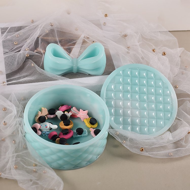 Силиконовый молд - Шкатулка №9, d 14 см, 1 шт. — картинка 2