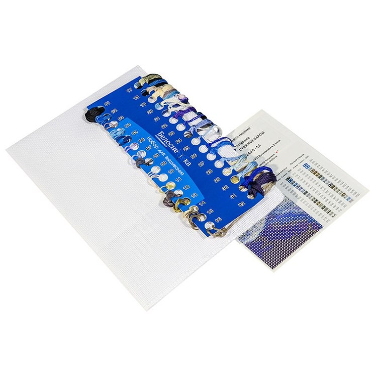 Набор для вышивания «Снежные барсы» — картинка 2