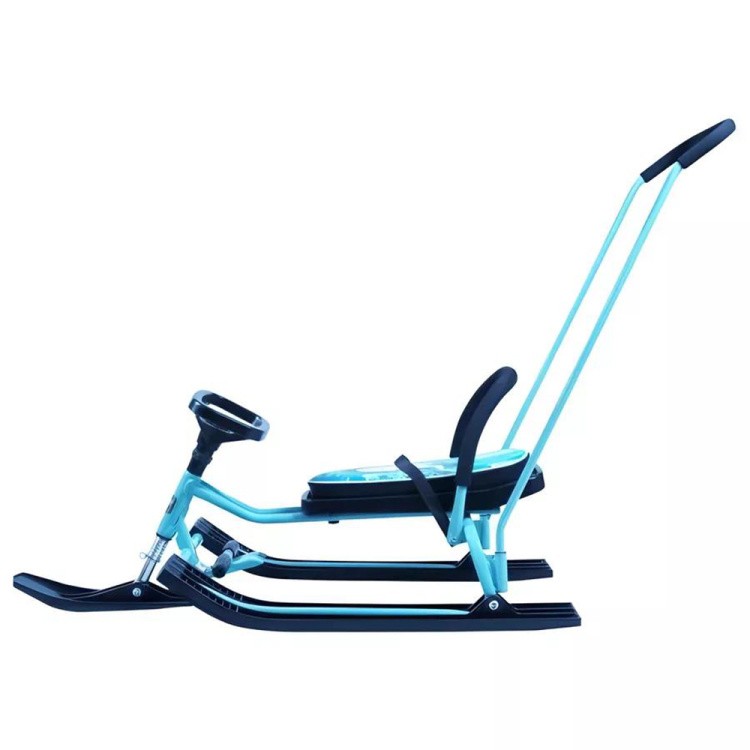 Снегокат детский 140 GO GO Снежанна с ручкой — картинка 6